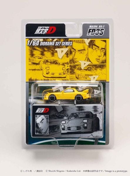 1/64 MAZDA RX-7 FD3S Project D Initial D Keisuke Takahashi VS Wataru Akiyama Initial D | HobbyJAPAN Goods