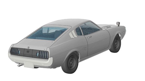 Plastic Model 1/32 Toyota Celica LB 1600GT Social Silver - Toyota Celica | Hasegawa Goods