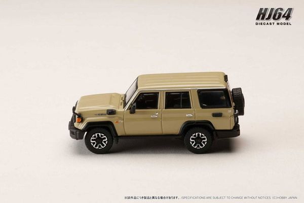 1/64 Toyota LANDCRUISER 70 GDJ76W Beige - HobbyJAPAN Mô hình tĩnh