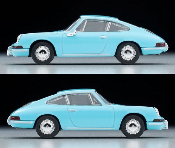 Tomica Limited Vintage LV-110c Porsche 911 Light Blue '65 1/64 - Porsche 911 | Tomytec Figure