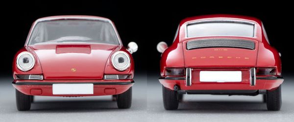 Tomica Limited Vintage LV 86h Porsche 911S Red '67 1/64 - Tomytec Car Model