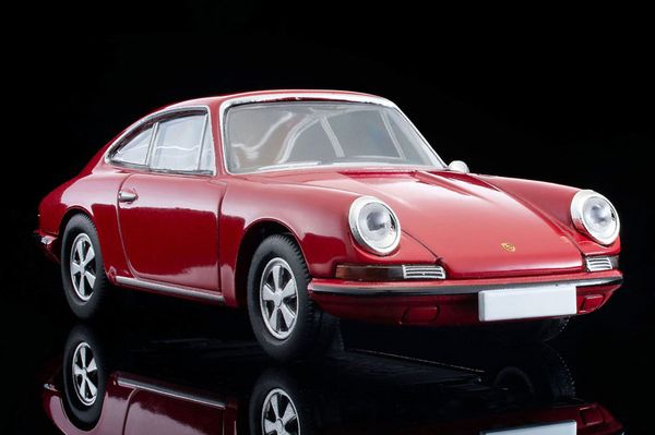 Tomica Limited Vintage LV 86h Porsche 911S Red '67 1/64 - Tomytec Car Model
