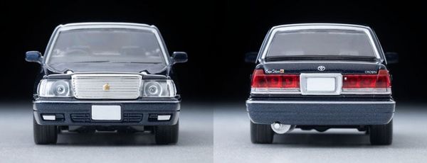 Tomica Limited Vintage NEO LV N375a Toyota Crown Sedan Super Deluxe Navy Blue 1/64 - Toyota Crown | Tomytec Goods