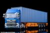 Tomica Limited Vintage NEO LV N292e Hino Profia 40ft Marine Container Trailer Toho Car Corporation TC36H1C34 Blue 1/64 - Car Model | Tomytec