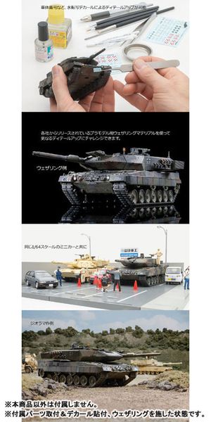 ARSENIA64 AS005 Leopard 2A5 1/64 - Tank Model | Tomytec Goods