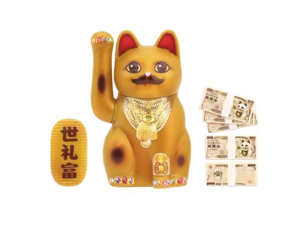 Pripra Beckoning Cat Kinji no Baai Plastic Model - Maneki Neko | DIG Goods