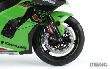Plastic Model 1/9 Kawasaki Ninja ZX-10R KRT EDITION Pre-painted Version | MENG Model