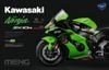 Plastic Model 1/9 Kawasaki Ninja ZX-10R KRT EDITION Pre-painted Version | MENG Model