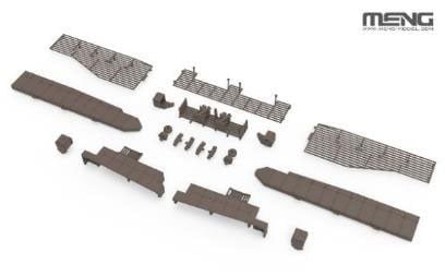 1/72 Chinese Main Battle Tank ZTZ99B Increased Armor GL6 Active Defense System - Military Model | MENG Model Plastic Model Kit