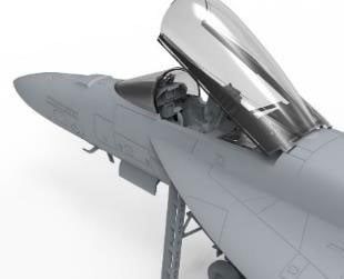 1/48 Boeing F/A-18E Super Hornet Golden Dragons Plastic Model - MENG Model Plastic Model