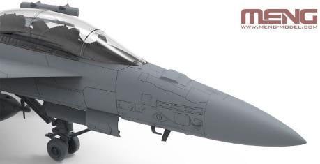 1/48 Boeing EA-18G Growler Electronic Warfare Yellow Jackets - Military Aircraft | MENG Model Plastic Model Kit