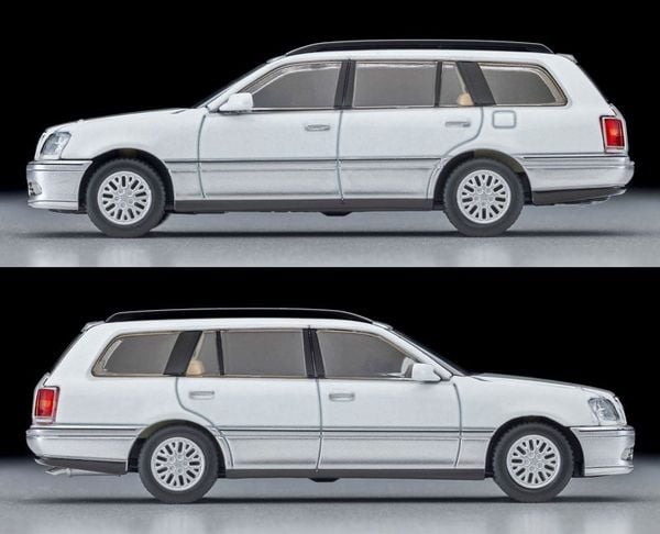 Tomica Limited Vintage NEO LV-N378a Toyota Crown Estate Royal Saloon White/Silver 2000s Model 1/64 - Toyota Crown Estate | Tomytec Mini Car