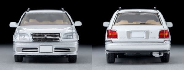 Tomica Limited Vintage NEO LV-N378a Toyota Crown Estate Royal Saloon White/Silver 2000s Model 1/64 - Toyota Crown Estate | Tomytec Mini Car