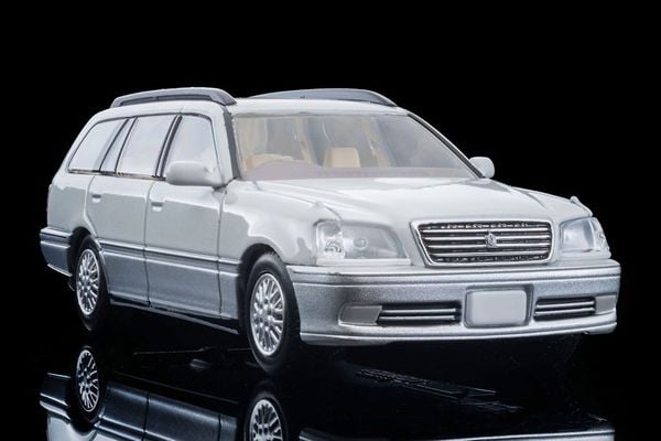 Tomica Limited Vintage NEO LV-N378a Toyota Crown Estate Royal Saloon White/Silver 2000s Model 1/64 - Toyota Crown Estate | Tomytec Mini Car