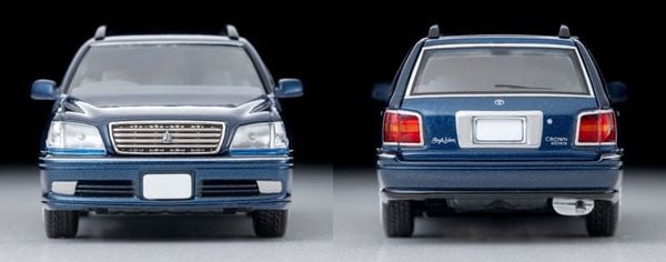Tomica Limited Vintage NEO LV N378b Toyota Crown Estate Royal Saloon Navy 2000s Model 1/64 - Tomytec Diecast