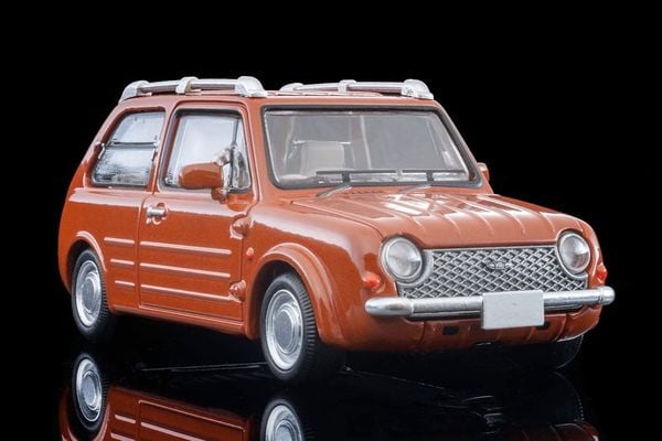 Tomica Limited Vintage NEO LV N379b Nissan PAO Terracotta 1989 Model 1/64 - Nissan PAO | Tomytec Mini Car