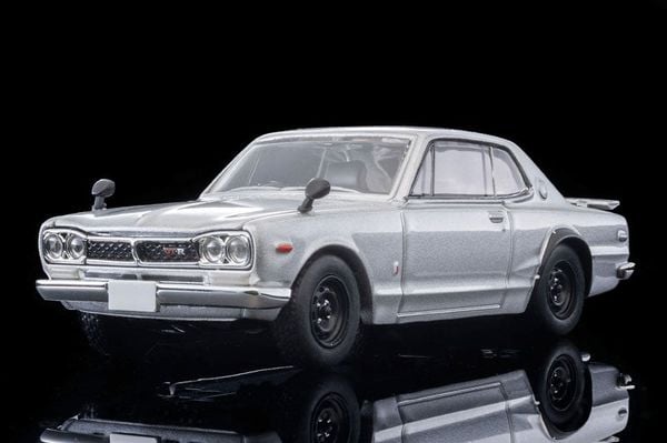 Tomica Limited Vintage NEO LV N Ogikubo Damashii Vol.11 Nissan Skyline Hardtop 2000GT R Silver 1972 Model 1/64 - Car Models | Tomytec Mini Car