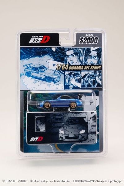 1/64 Honda S2000 Toshiya Joshima VS Takumi Fujiwara - Initial D | HobbyJAPAN Goods