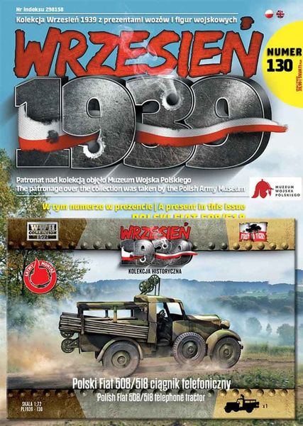 1/72 Polish Fiat 508/518 Telephone Tractor Plastic Model | FTF Goods