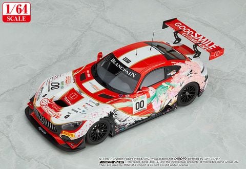 Good Smile Hatsune Miku AMG 2017 SPA24H Ver. 1/64 Scale - VOCALOID Series | Good Smile Racing Mini Car