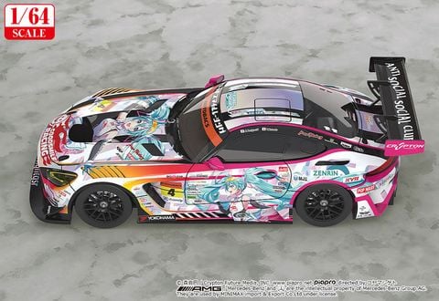 Hatsune Miku Good Smile Hatsune Miku AMG 2021 SUPER GT Round 5 Ver. 1/64 - Hatsune Miku GT Project | Good Smile Racing Figure