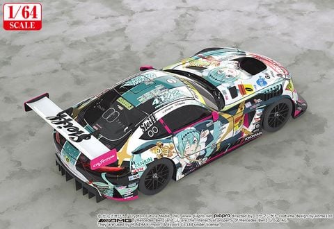 Hatsune Miku Good Smile AMG 2018 SUPER GT Ver. 1/64 - Hatsune Miku GT Project | Good Smile Racing Figure