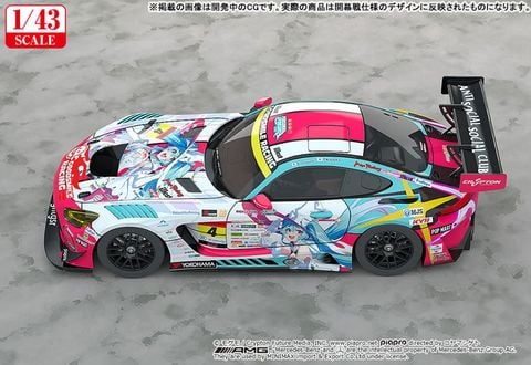 Hatsune Miku 2024 Season Opening Ver. 1/43 - Hatsune Miku GT Project | Good Smile Racing Figure