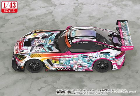 Hatsune Miku GT Project AMG 2021 SUPER GT 100th Race Commemorative Ver. 1/43 - Hatsune Miku GT Project | Good Smile Racing Figure