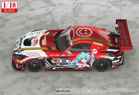 Hatsune Miku GT Project Mercedes AMG Team GOOD SMILE 2019 SUZUKA 10HOURS Ver. 1/18 | Good Smile Racing Figure