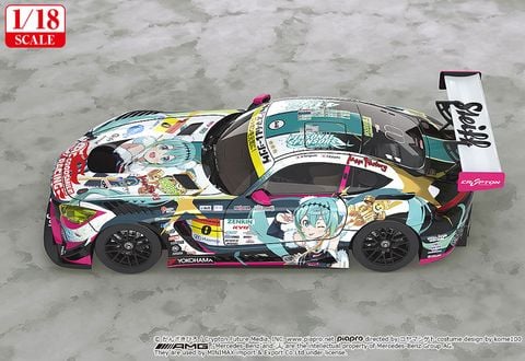 Hatsune Miku AMG 2018 Final Race Ver. 1/18 | Good Smile Racing Goods