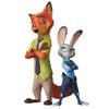UDF Series 7 Judy Hopps & Nick Wilde Renewal Ver - Disney | Medicom Toy Figure