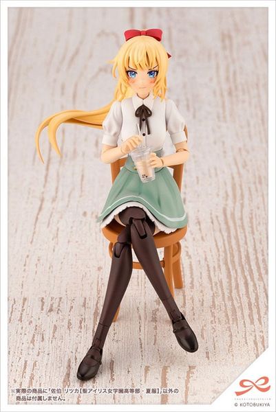 Model Kit Ritsuka Saeki ST. IRIS GAKUEN GIRLS' HIGH SCHOOL SUMMER CLOTHES 1/10 - Sousai Shoujo Teien | Kotobukiya