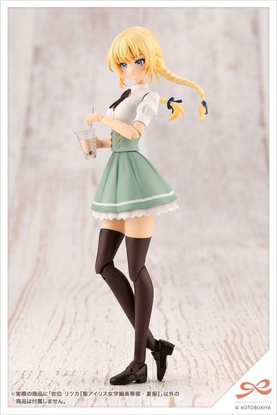 Model Kit Ritsuka Saeki ST. IRIS GAKUEN GIRLS' HIGH SCHOOL SUMMER CLOTHES 1/10 - Sousai Shoujo Teien | Kotobukiya