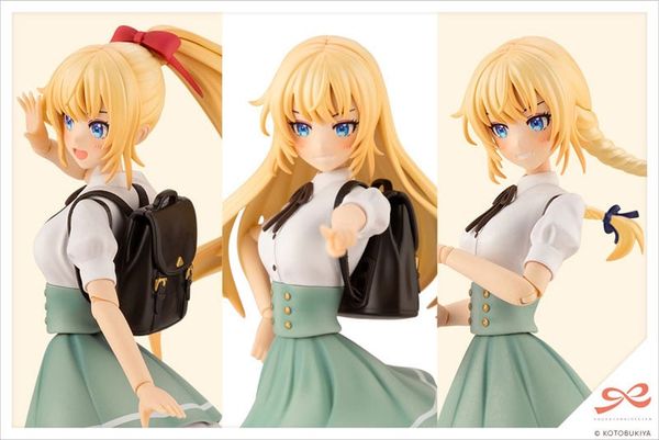 Model Kit Ritsuka Saeki ST. IRIS GAKUEN GIRLS' HIGH SCHOOL SUMMER CLOTHES 1/10 - Sousai Shoujo Teien | Kotobukiya