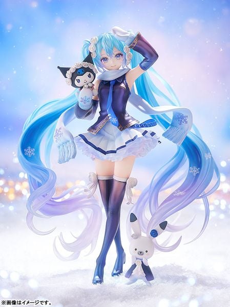 Hatsune Miku Snow Miku x Kuromi 1/7 | Good Smile Company Figure