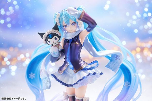 Hatsune Miku Snow Miku x Kuromi 1/7 | Good Smile Company Figure