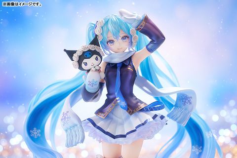 Hatsune Miku Snow Miku x Kuromi 1/7 | Good Smile Company Figure