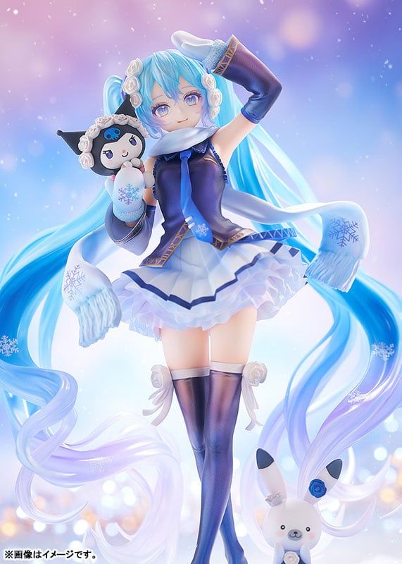 Hatsune Miku Snow Miku x Kuromi 1/7 | Good Smile Company Figure