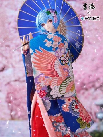 F:NEX Rei Ayanami Japanese Doll Ver. 1/4 - Rebuild of Evangelion | FuRyu Figure