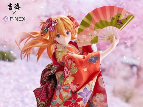 F:NEX Asuka Shikinami Langley Japanese Doll Ver. 1/4 - Rebuild of Evangelion | FuRyu Figure