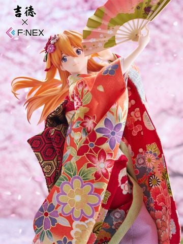 F:NEX Asuka Shikinami Langley Japanese Doll Ver. 1/4 - Rebuild of Evangelion | FuRyu Figure