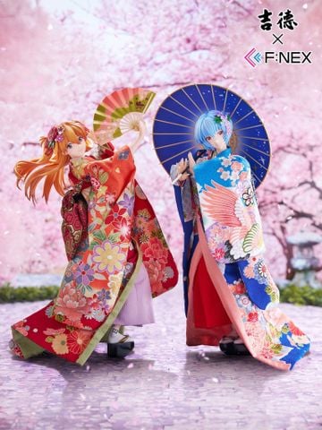 F:NEX Asuka Shikinami Langley Japanese Doll Ver. 1/4 - Rebuild of Evangelion | FuRyu Figure