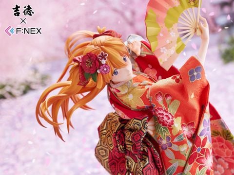 F:NEX Asuka Shikinami Langley Japanese Doll Ver. 1/4 - Rebuild of Evangelion | FuRyu Figure