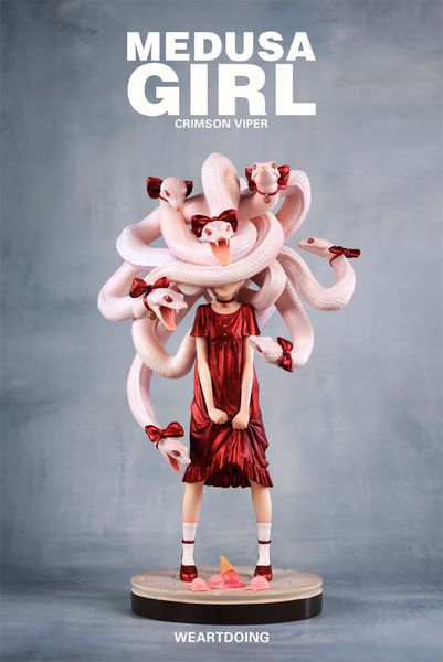 Crimson Viper - Original Illustration by Yoshioka | WE ART DOING figure