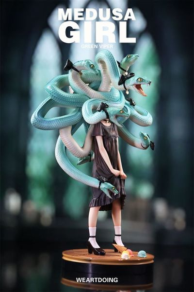 Green Viper - Original Illustration by Yoshioka | WE ART DOING figure