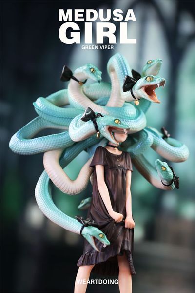 Green Viper - Original Illustration by Yoshioka | WE ART DOING figure