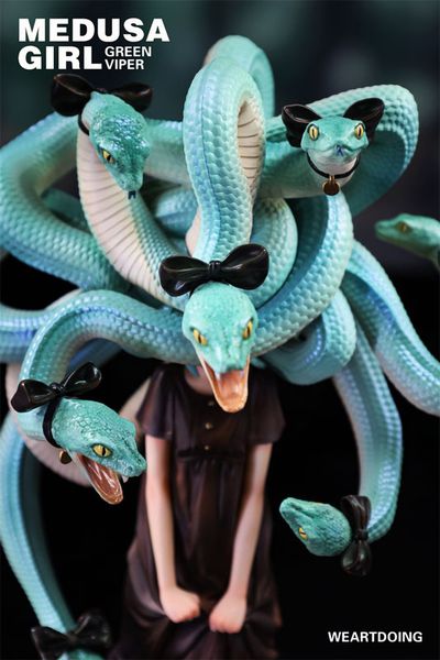 Green Viper - Original Illustration by Yoshioka | WE ART DOING figure