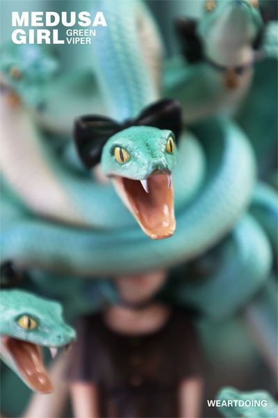 Green Viper - Original Illustration by Yoshioka | WE ART DOING figure