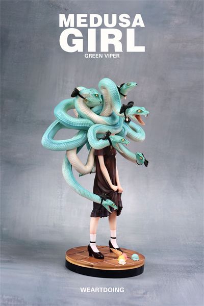 Green Viper - Original Illustration by Yoshioka | WE ART DOING figure