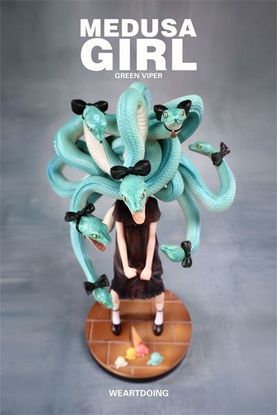 Green Viper - Original Illustration by Yoshioka | WE ART DOING figure